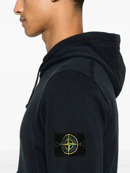 Stone hoodie à patch Compass - B30sneakers