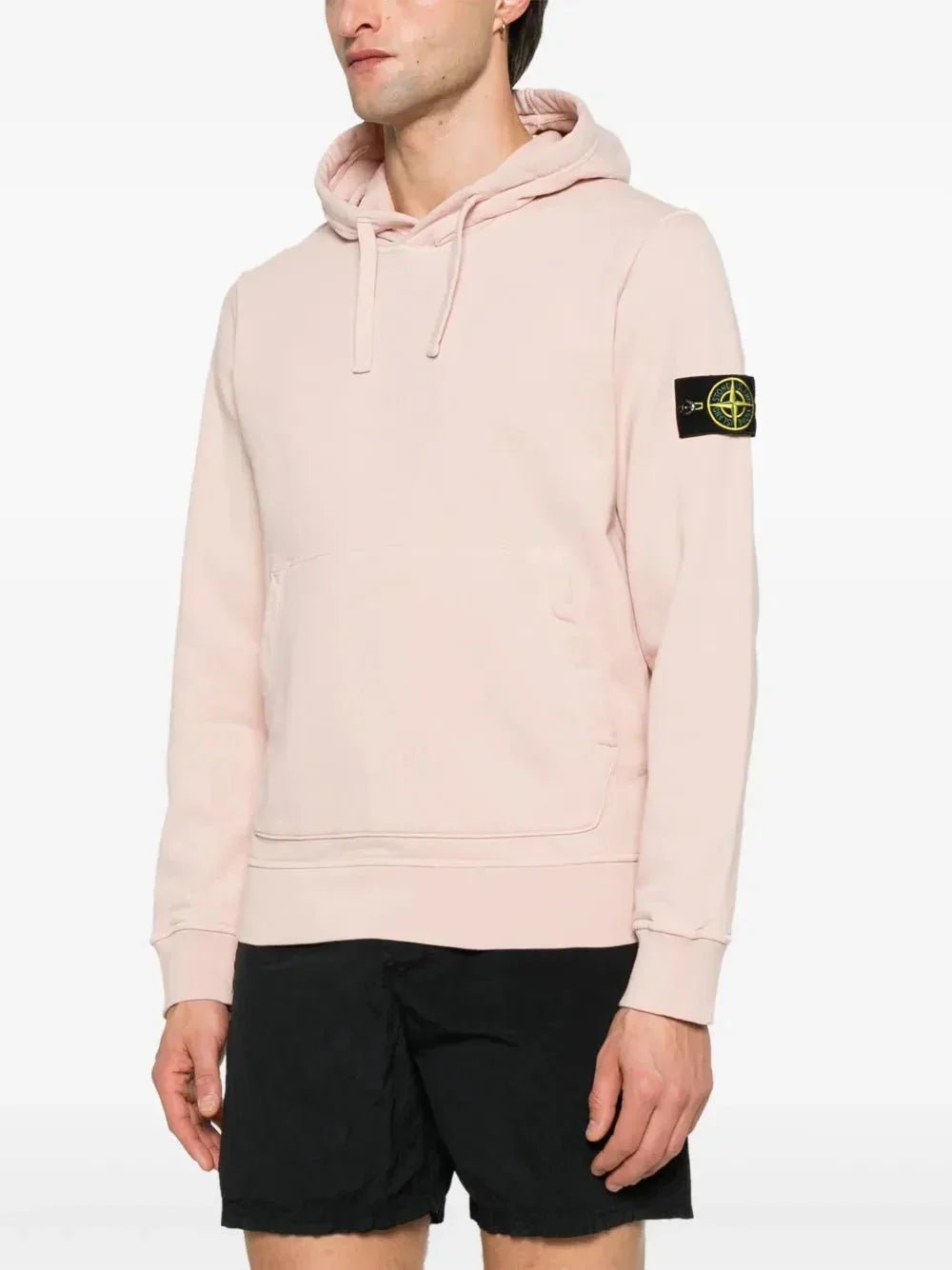Stone hoodie à patch Compass - B30sneakers