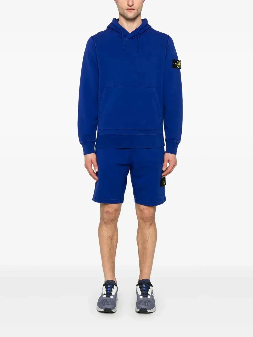 Stone hoodie à patch Compass - B30sneakers