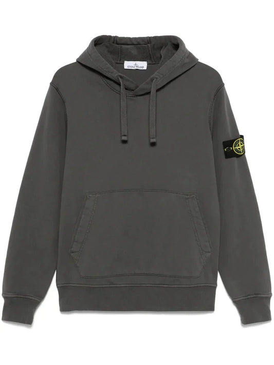 Stone hoodie à patch Compass - B30sneakers
