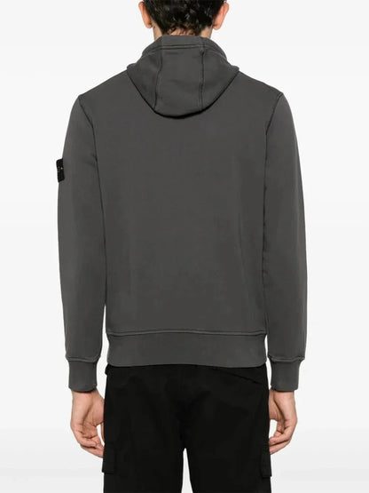 Stone hoodie à patch Compass - B30sneakers