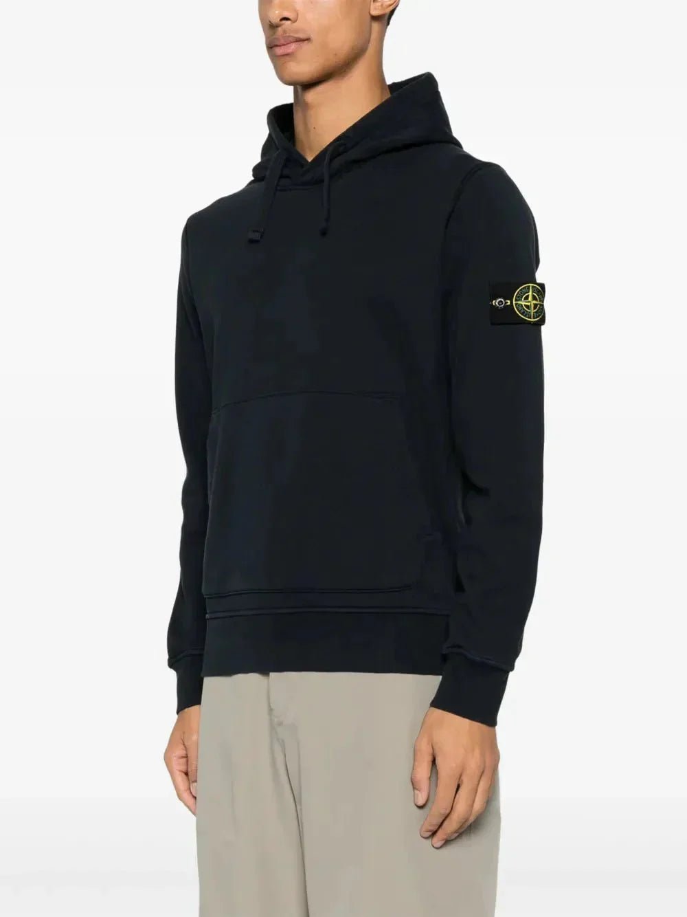Stone hoodie à patch Compass - B30sneakers
