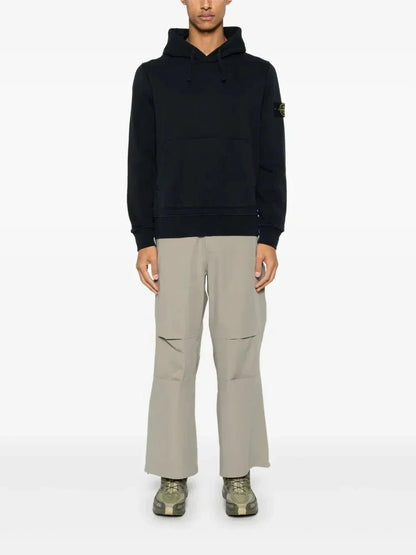 Stone hoodie à patch Compass - B30sneakers