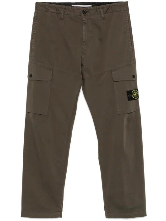 Stone pantalon cargo à patch Compass - B30sneakers