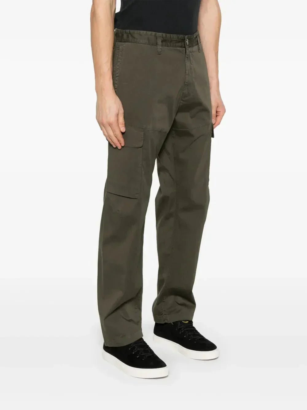 Stone pantalon cargo à patch Compass - B30sneakers