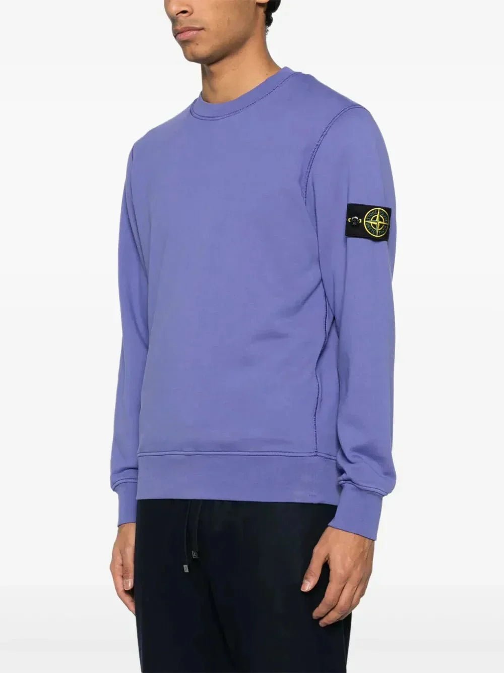 Stone sweat en coton à patch Compass - B30sneakers
