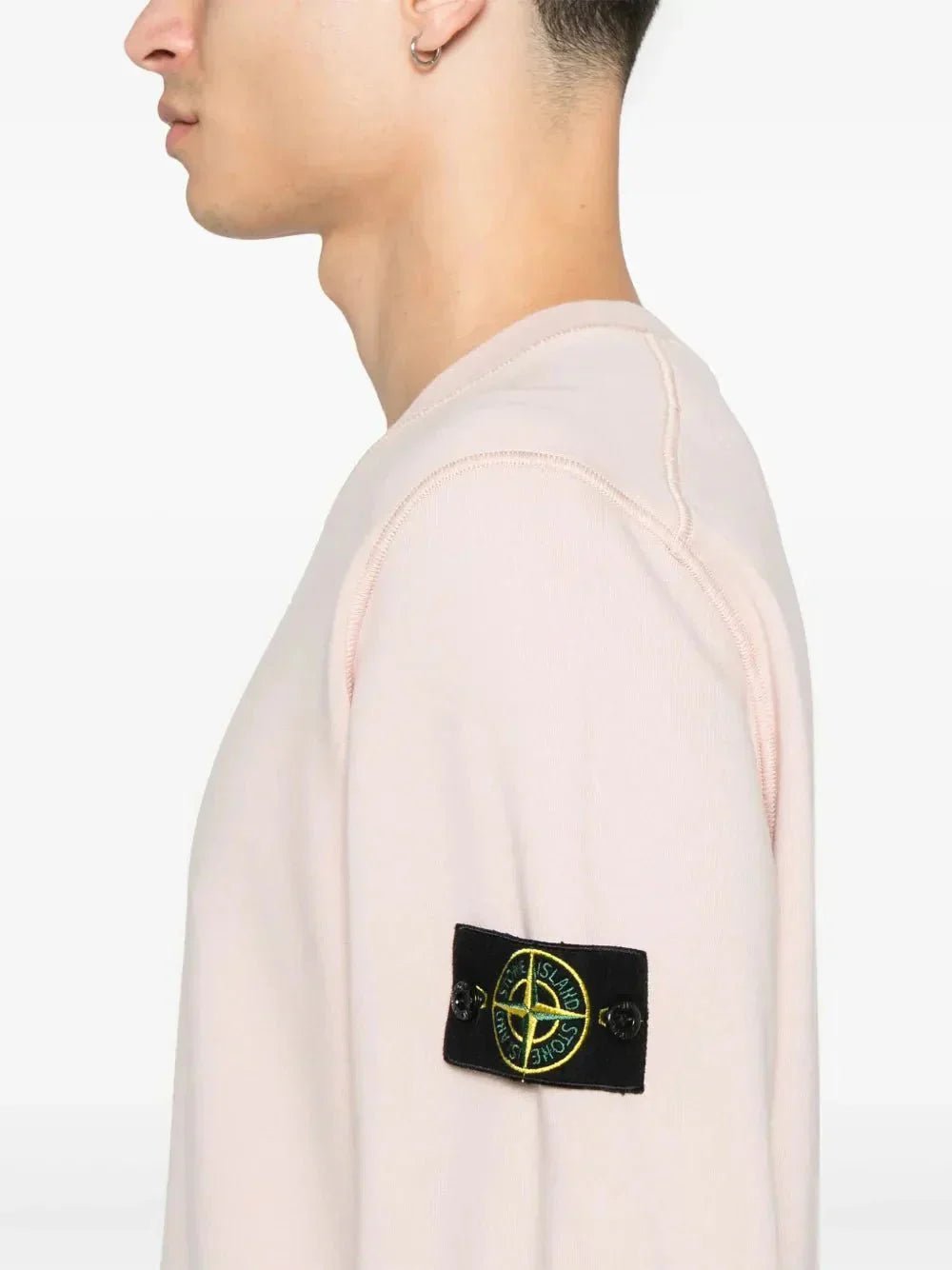 Stone Sweat en coton à patch Compass - B30sneakers
