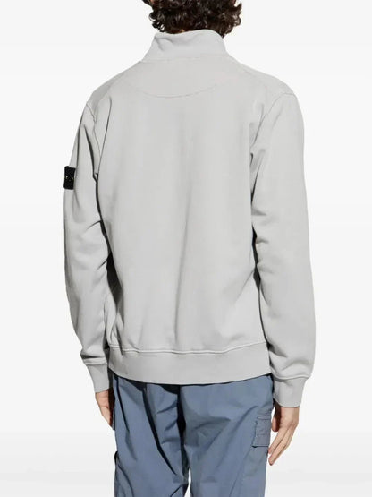 Stone sweat en coton à patch Compass - B30sneakers