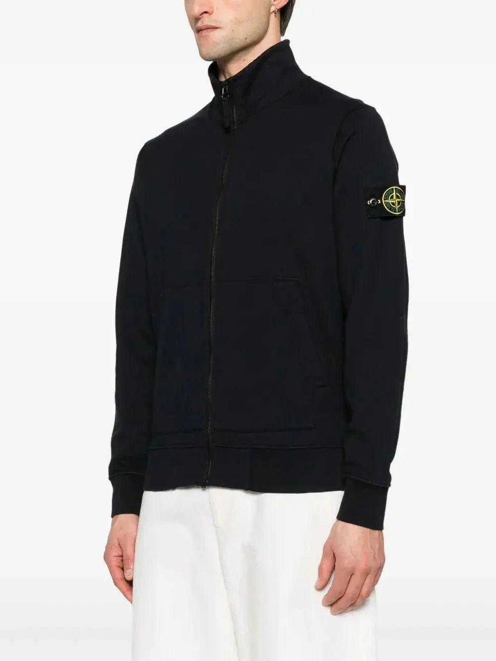 Stone sweat en coton à patch Compass - B30sneakers