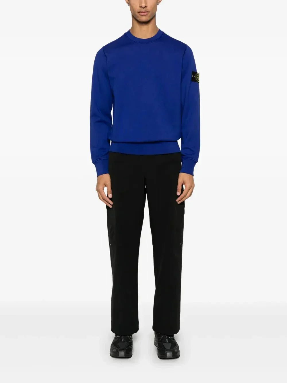 Stone sweat en coton à patch Compass - B30sneakers