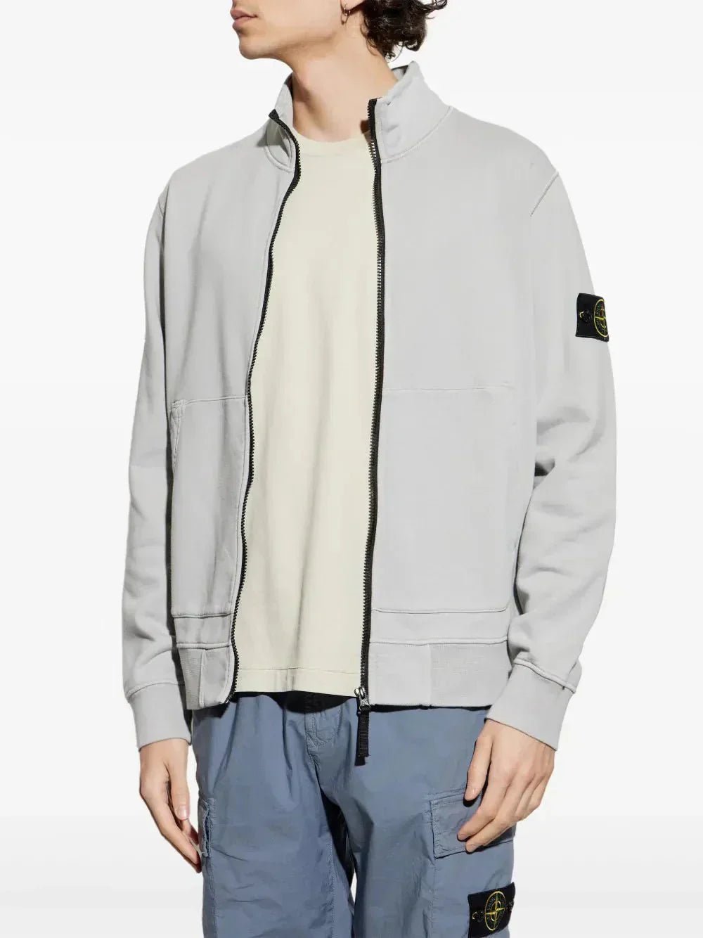 Stone sweat en coton à patch Compass - B30sneakers