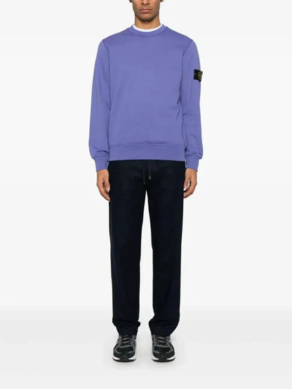 Stone sweat en coton à patch Compass - B30sneakers