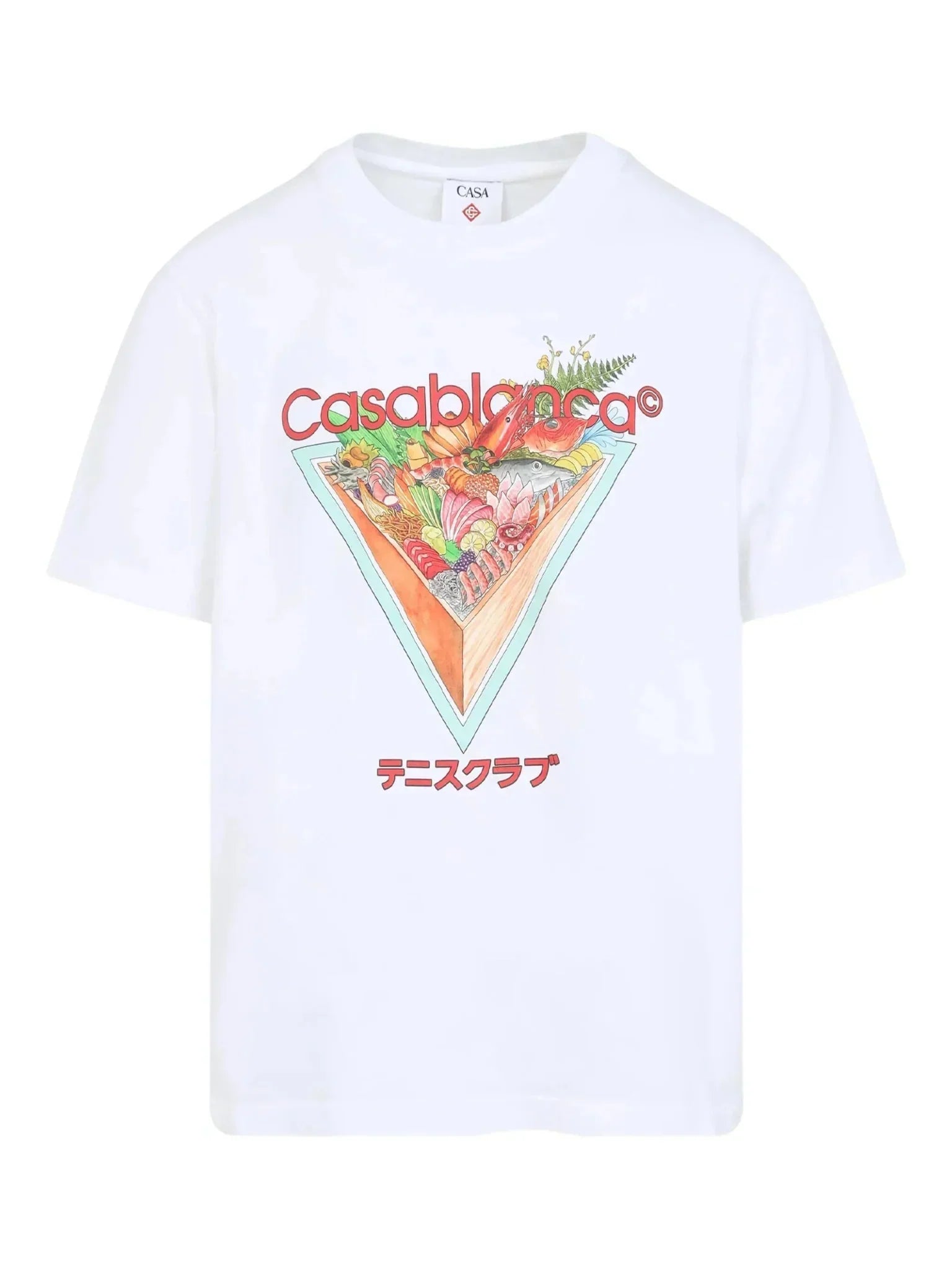 t-shirt Tennis Club Icon à imprimé triangle - B30sneakers