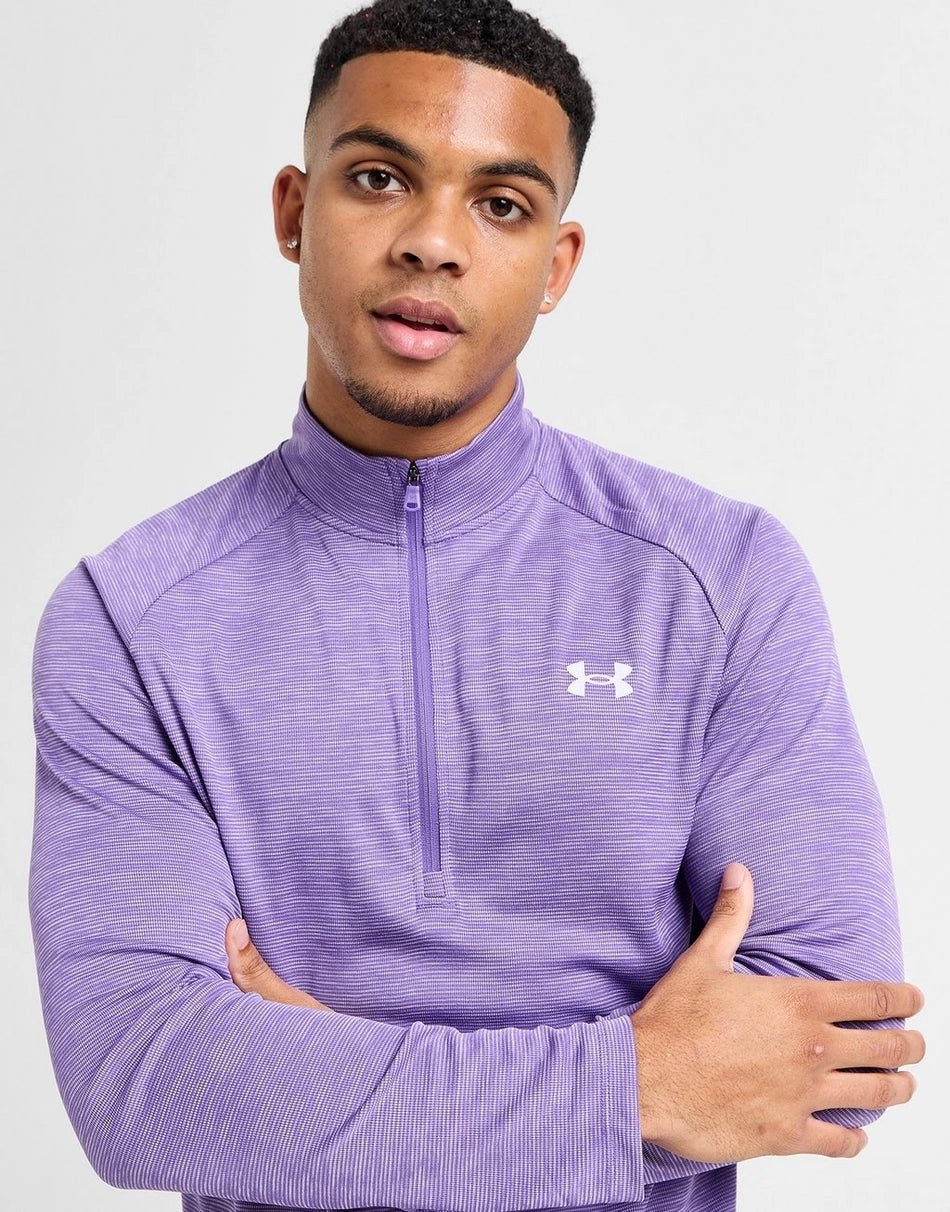 UA Haut Zippé Tech Textured Homme - B30sneakers