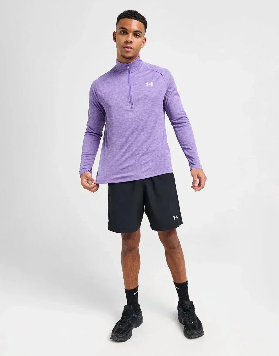 UA Haut Zippé Tech Textured Homme - B30sneakers