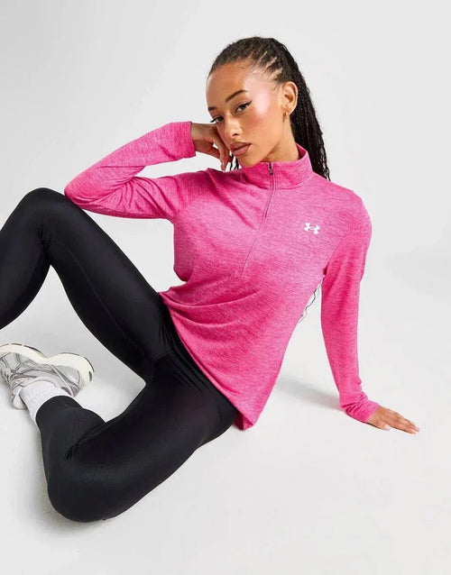 UA Warmup Tops Tech 1/2 Zip - Twist - B30sneakers